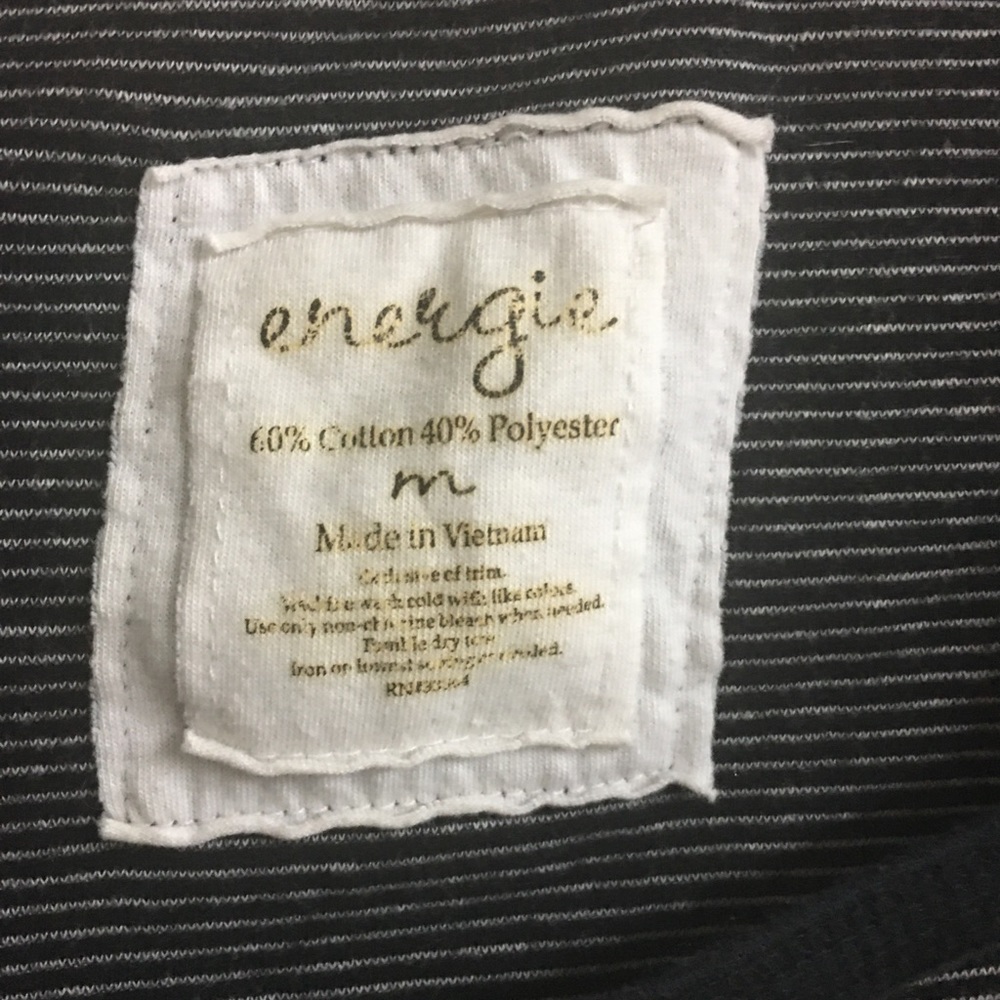 Long sleeve scoop neckline